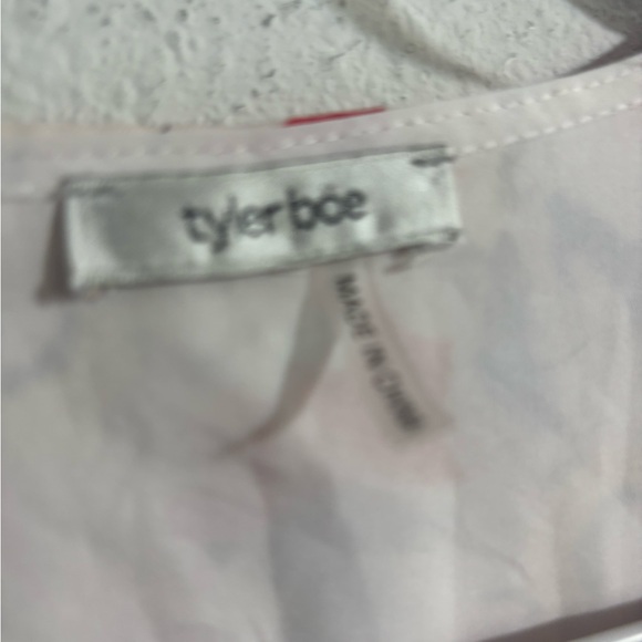 TYLER BOE sabrina watercolor floral midi dress Extra Small Excellent Condition - Picture 10 of 10